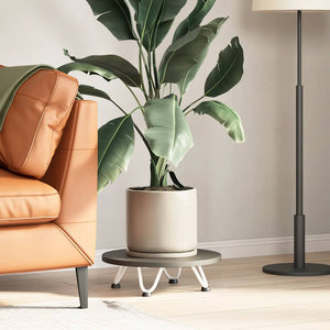 Gambe a forcina per tavolino 4 pz bianche 10 cm in acciaio massiccio 4012409