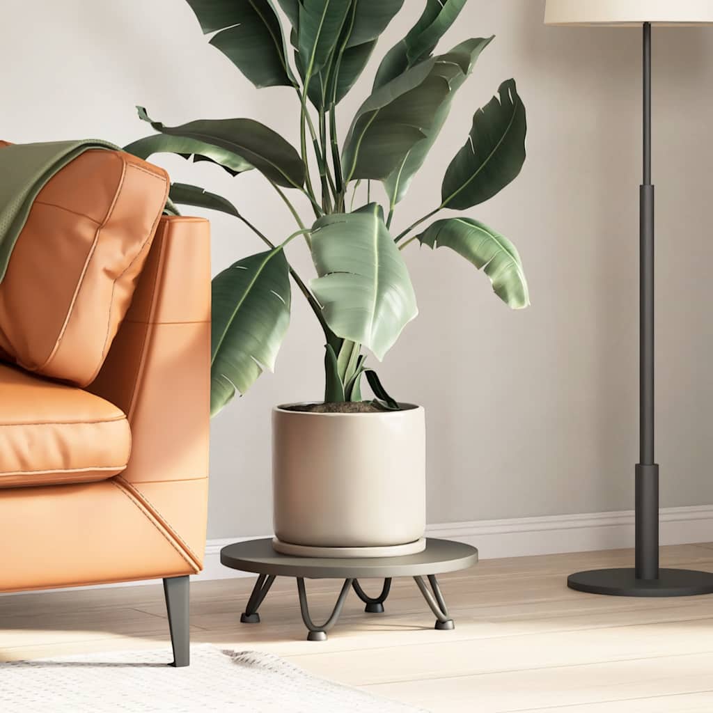 Gambe a forcina per tavolino 4 pz antracite 10 cm acciaio massiccio 4012410