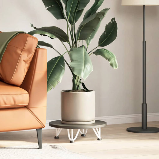 Gambe a forcina per tavolino 4 pz bianche 10 cm in acciaio massiccio 4012429