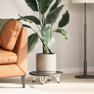 vidaXL Gambe a forcina per tavolino 4 pz bianche 10 cm in acciaio massiccio