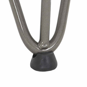 Gambe Tavolo a Forcina 4 pz 30 cm Acciaio Massiccio 4012439