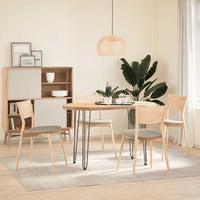 Gambe Tavolo a Forcina 4 pz 72 cm Acciaio Massiccio 4012447