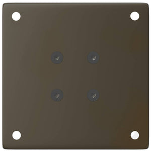 Gambe per Tavolino 4 pz Acciaio Naturale 30-32 cm Acciaio 4012451