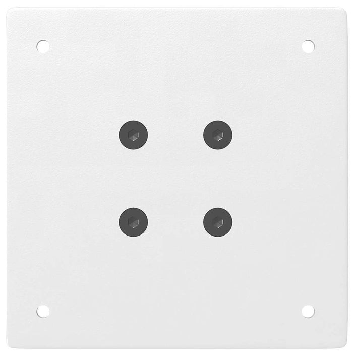 Gambe per tavolo consolle 4 pz Bianche 72-74 cm Acciaio 4012457