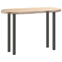 Gambe per tavolo consolle 4 pz Antracite 72-74 cm Acciaio