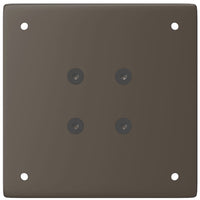 Gambe per Tavolino da Caffè 4 pz Acciaio Naturale 30-32 cm Acciaio 4012463