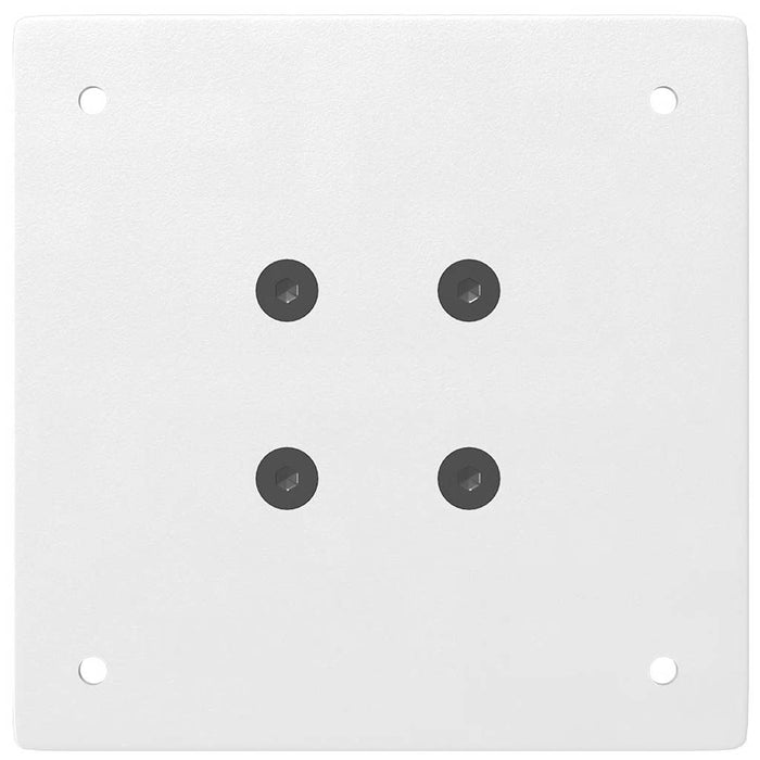 vidaXL Gambe per tavolo consolle 4 pz Bianche 72-74 cm Acciaio