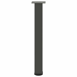 Gambe per tavolo consolle 4 pz Antracite 72-74 cm Acciaio 4012470