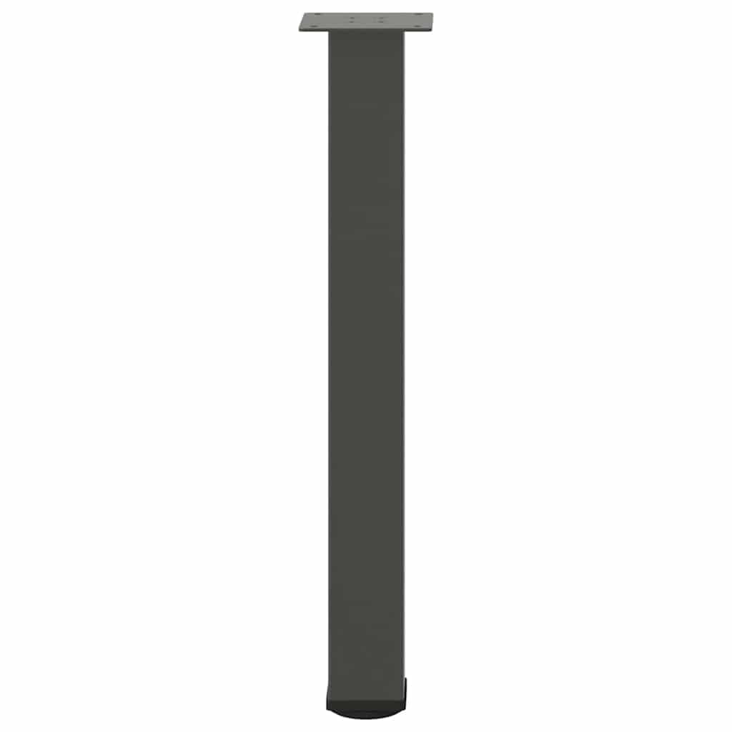 Gambe per tavolo consolle 4 pz Antracite 72-74 cm Acciaio 4012470
