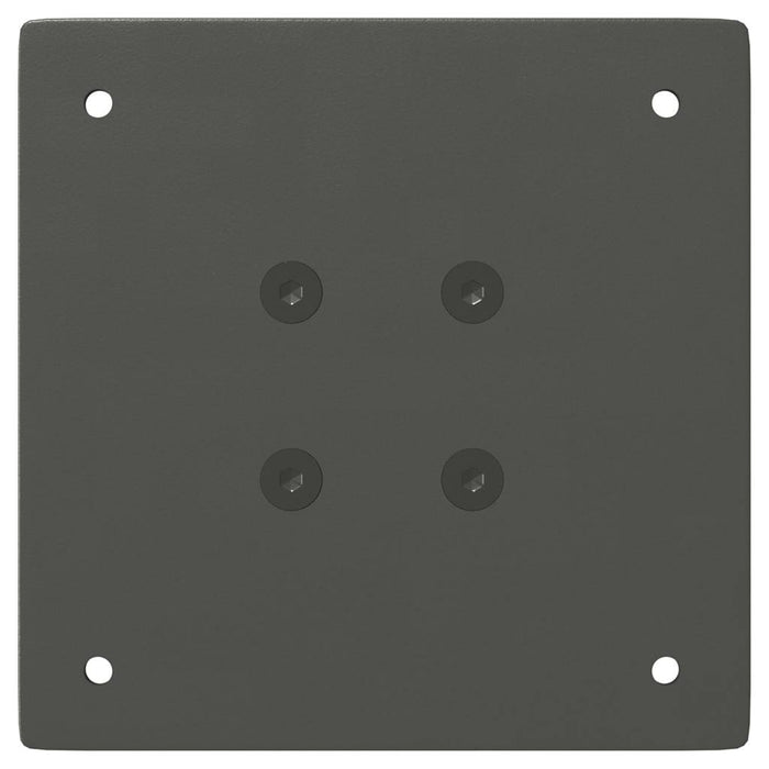 Gambe per tavolo consolle 4 pz Antracite 72-74 cm Acciaio