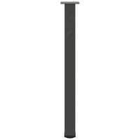 Gambe per tavolo da bar 4 pz Antracite 90-92 cm Acciaio 4012474
