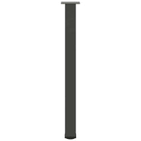 vidaXL Gambe per tavolo da bar 4 pz Antracite 90-92 cm Acciaio