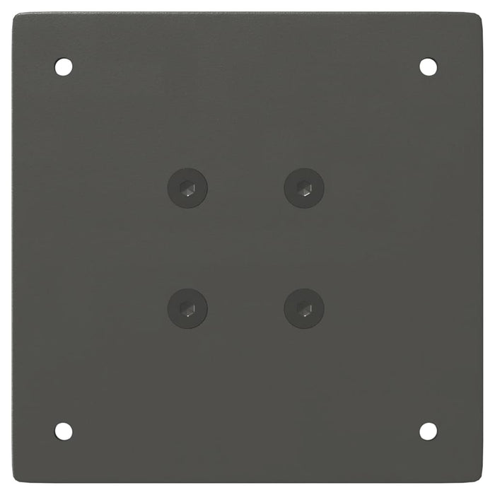 Gambe per tavolo da bar 4 pz Antracite 90-92 cm Acciaio 4012474