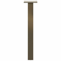 Gambe per tavolino da caff¨¨ 4 pz-Set di 4 Gamba per Tavolo in acciaio naturale 30 cm 138070