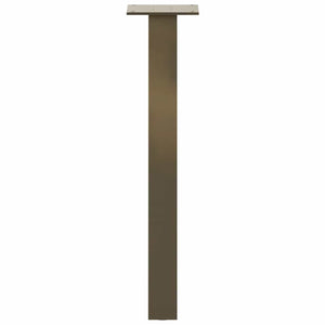 Gambe per tavolino da caff¨¨ 4 pz-Set di 4 Gamba per Tavolo in acciaio naturale 30 cm 138070