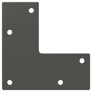 Gambe per Tavolino da Caff¨¨ Forma Conica 4 pz-Set di 4 Gamba per Tavolo Antracite 30-31 cm Acciaio