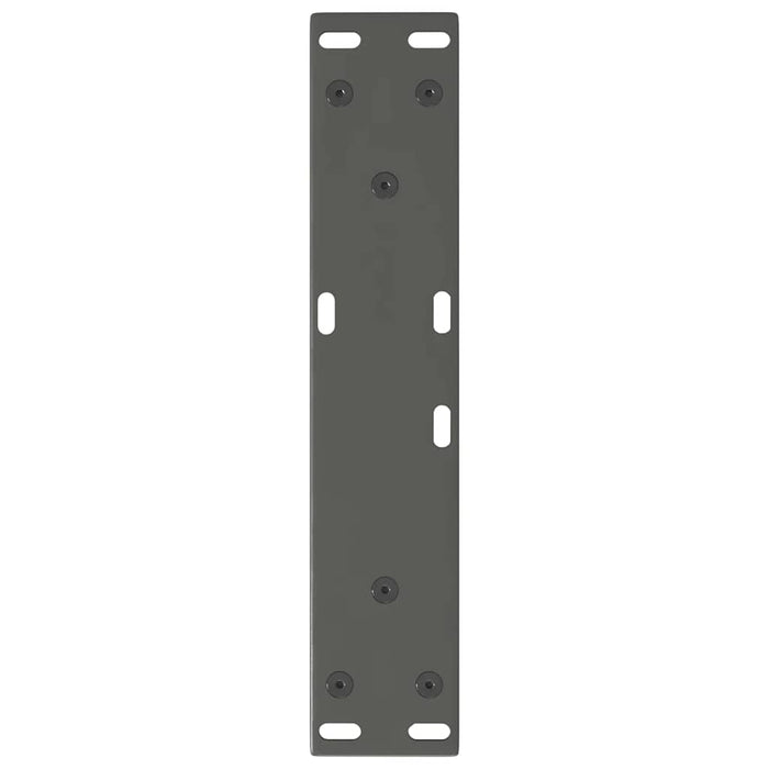Gambe per Tavolino da Caff¨¨ a Forma di V 2 pz-Set di 2 Gamba per Tavolo Antracite 30x(30-31,3) cm Acciaio