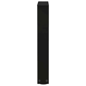 Gambe per Tavolino da Caff¨¨ a Forma di V 2 pz-Set di 2 Gamba per Tavolo Nere 38x(42-43,3) cm Acciaio 297026