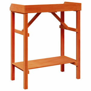 Supporti per piante con lo scaffale Marrone 75 x 40 x 90 cm 4012188