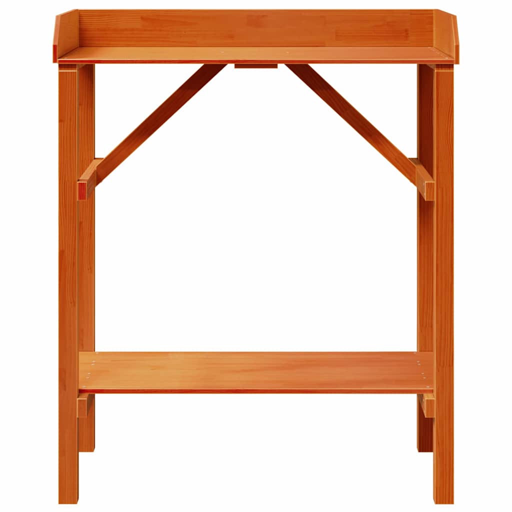 Supporti per piante con lo scaffale Marrone 75 x 40 x 90 cm 4012188