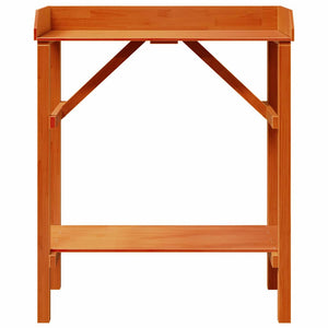 Supporti per piante con lo scaffale Marrone 75 x 40 x 90 cm 4012188