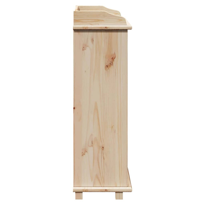 Portabottiglie  90x60x30 cm in legno massello di pino 4012189