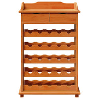 Portabottiglie Marrone 90 x 60 x 30 cm Legno di pino massello 4012190