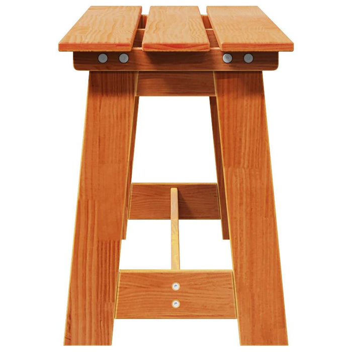 Panchina da esterno Marrone 119 x 35 x 47cm 4012192