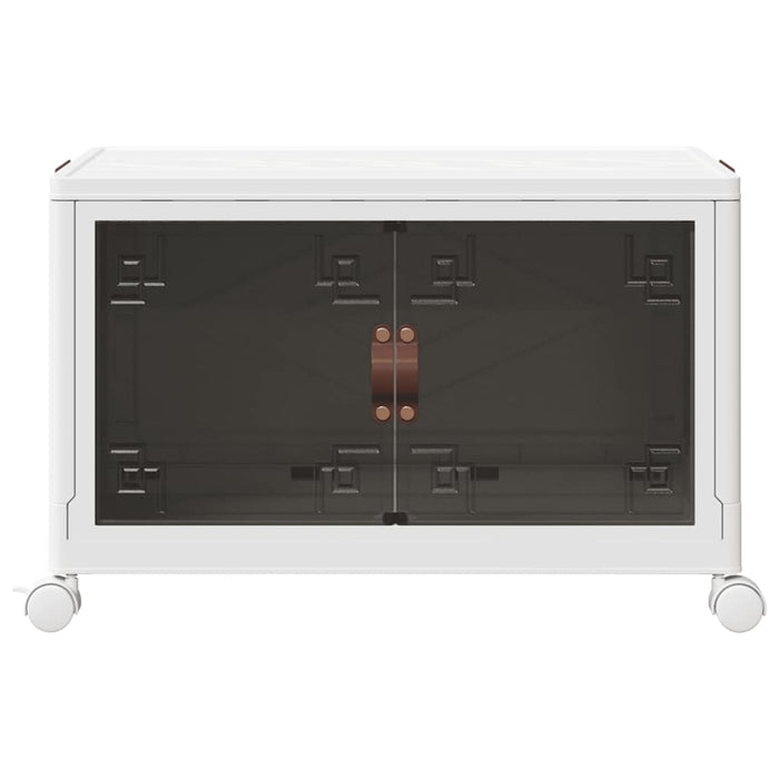 Scatola Portaoggetti Impilabile con Ruote 75 L 64x40x41 cm 4012366