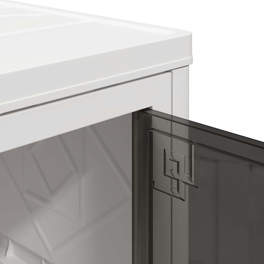 Scatola Portaoggetti con Ruote 2 Livelli 28 L 48,5x29,5x59,5 cm 4012367