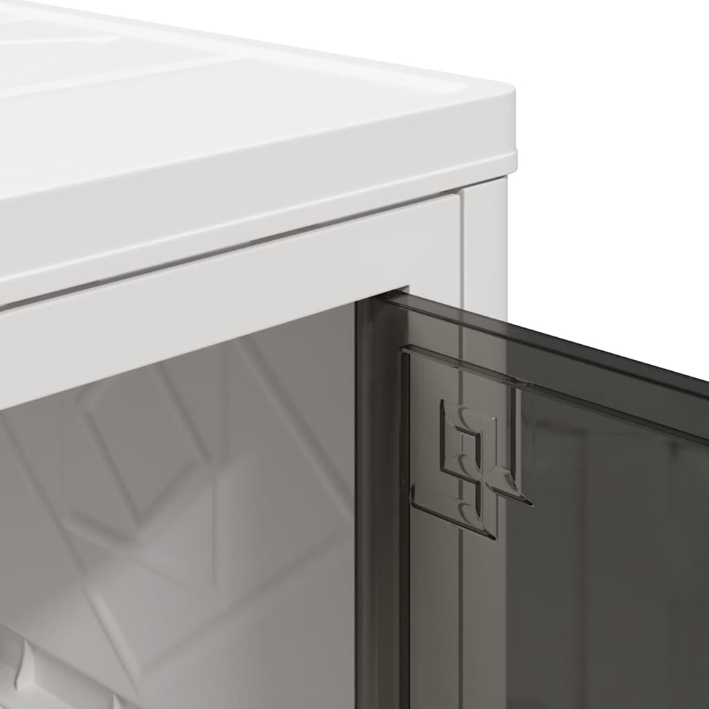 Scatola Portaoggetti con Ruote 4 Livelli 75 L 64x40x141,5 cm 4012372