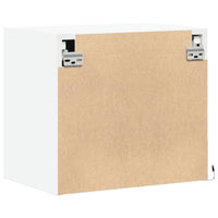 Comodino a Parete con Luci LED Bianco 852075