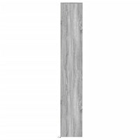 Credenza con LED Grigio Sonoma 36x32,5x200 cm Legno Multistrato 852129