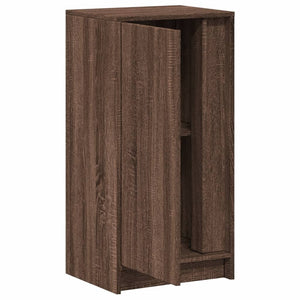 Credenza con LED Rovere Marrone 42,5x34x85 cm Legno Multistrato 852144