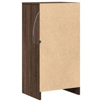 Credenza con LED Rovere Marrone 42,5x34x85 cm Legno Multistrato