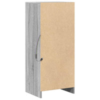 vidaXL Credenza con LED Grigio Sonoma 42,5x34x100 cm Legno Multistrato