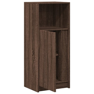 Credenza con LED Rovere Marrone 42,5x34x100cm Legno Multistrato 852158