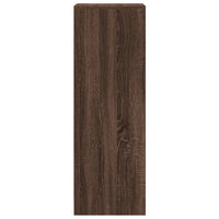 Credenza con LED Rovere Marrone 42,5x34x100cm Legno Multistrato 852158