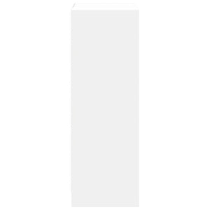 Credenza con LED Bianca 72x34x100 cm in Legno Multistrato 852159