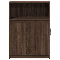 Credenza con LED Rovere Marrone 72x34x100 cm Legno Multistrato 852165