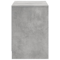 Mobile Porta TV con LED Grigio Cemento 100x34x50 cm Truciolato 852211