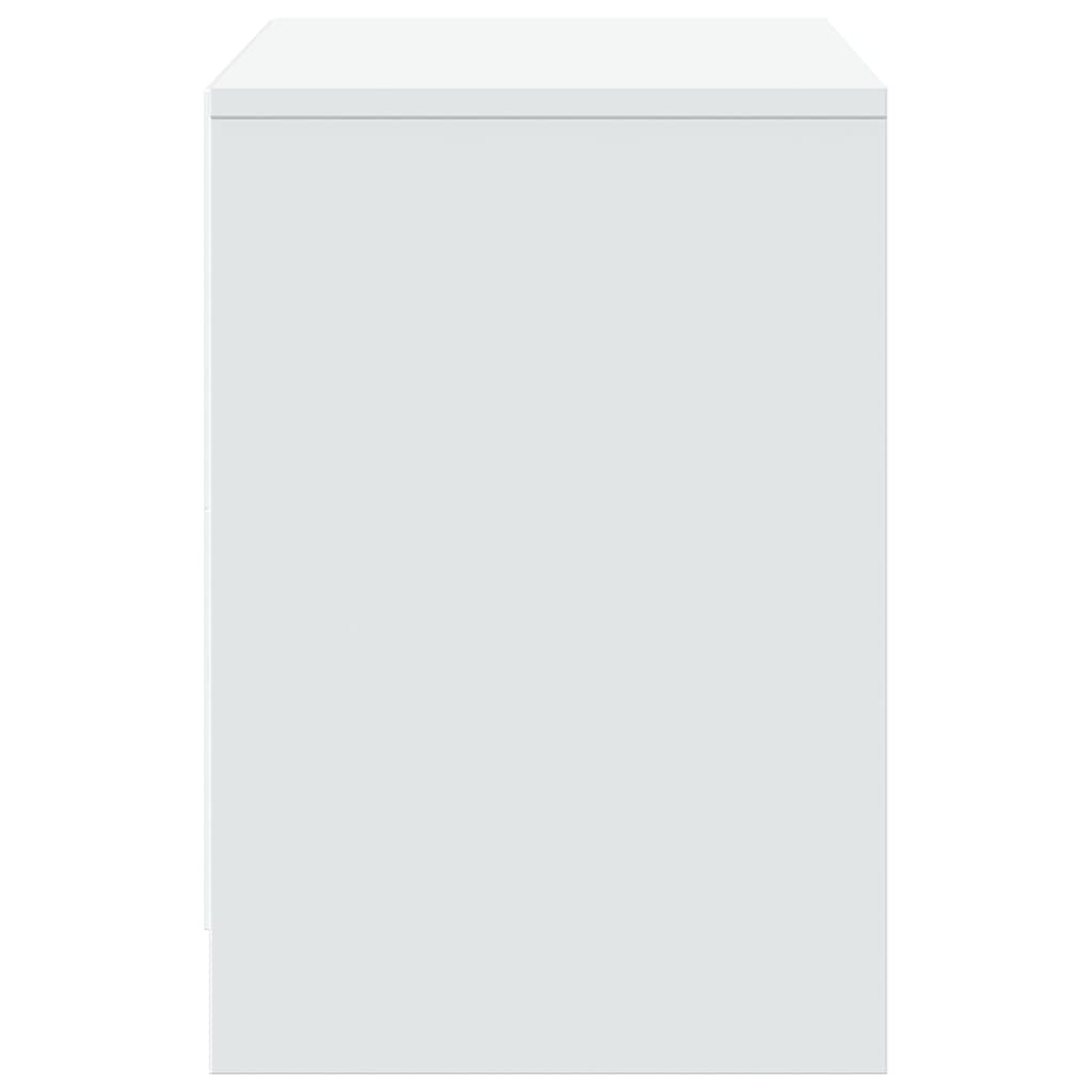 Mobile Porta TV con LED-Mobile per TV-Credenza TV Bianco 100x34x50 cm in Truciolato 390640