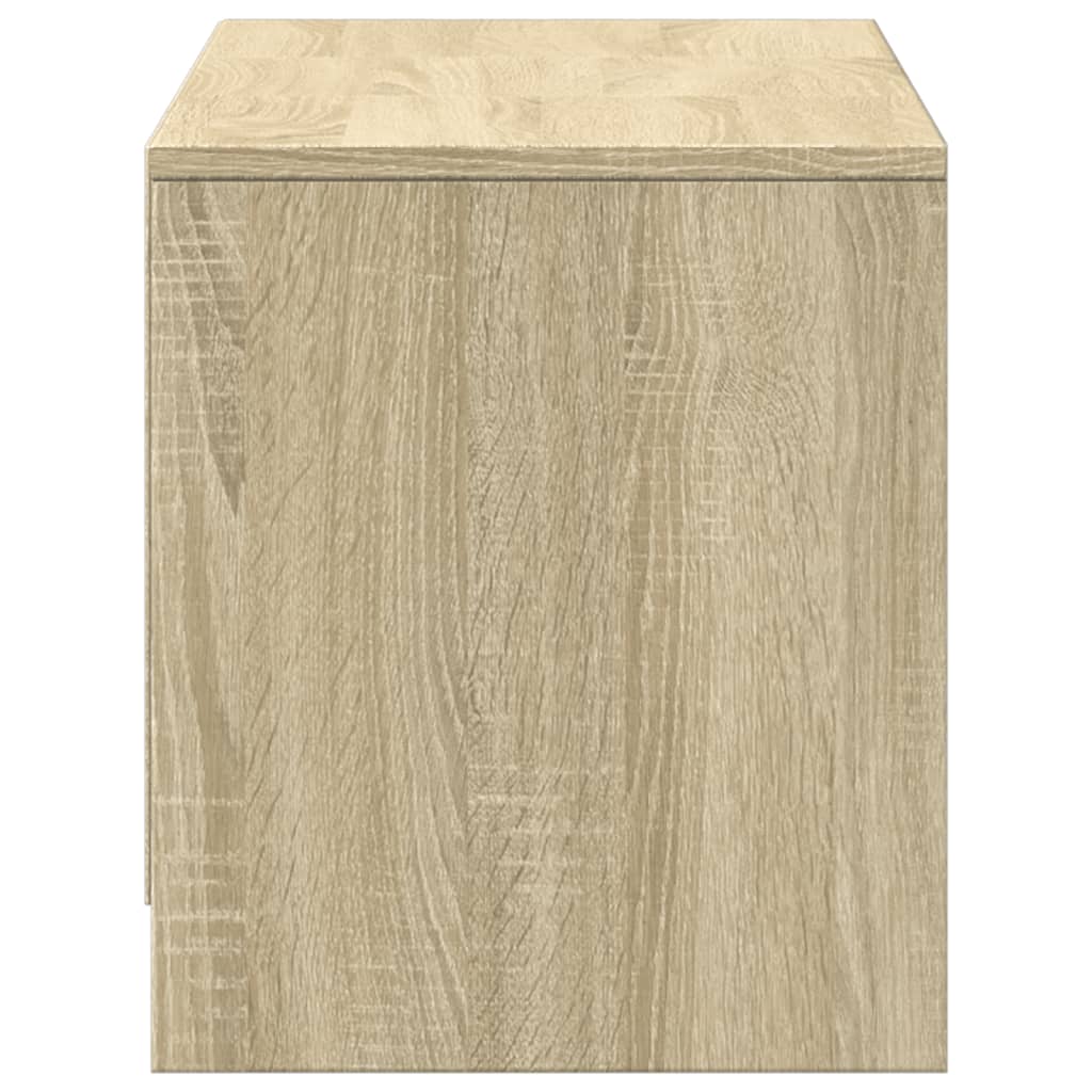 Mobile Porta TV con LED-Mobile per TV-Credenza TV Rovere Sonoma 97x34x40 cm in Truciolato