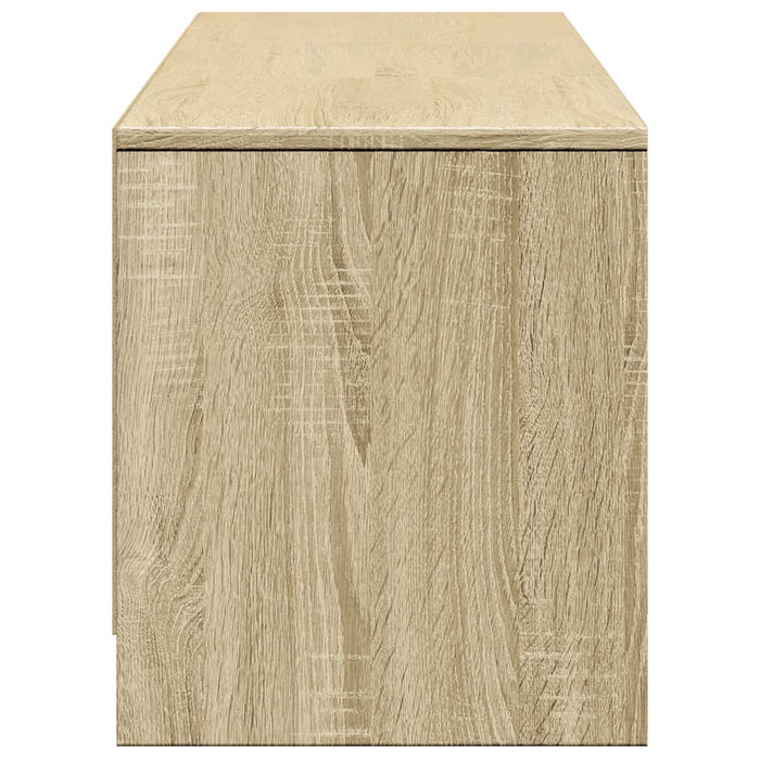 Mobile Porta TV con LED Rovere Sonoma 165x34x40cm in Truciolato 852252