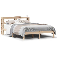 Letto senza Materasso 140x190 cm in Legno Massello di Pino 3305714