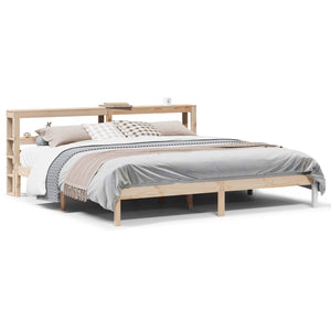 Letto senza Materasso 180x200 cm in Legno Massello di Pino 3305728