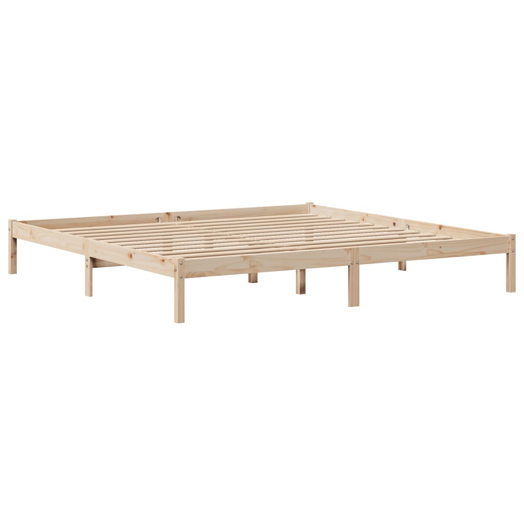Letto senza Materasso 180x200 cm in Legno Massello di Pino 3305728