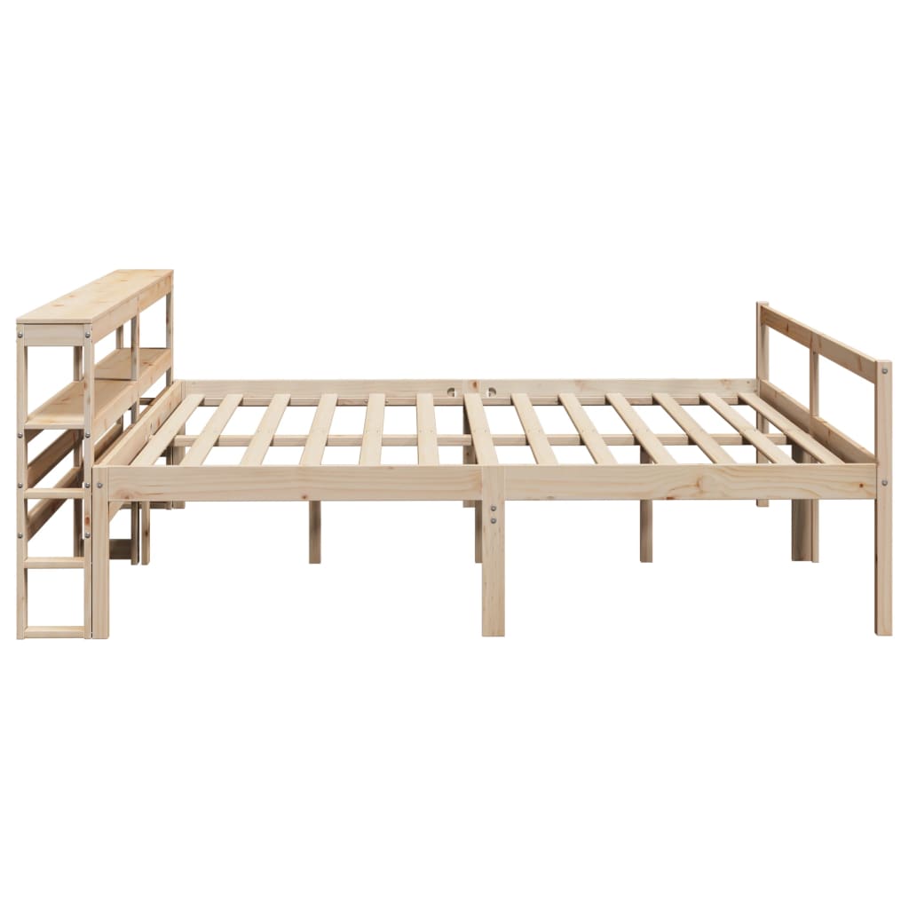 vidaXL Letto per Anziani con Testiera 180x200 cm Legno Massello Pino