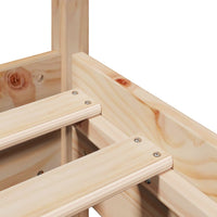 Giroletto senza Materasso 100x200 cm in Legno Massello di Pino 3306192