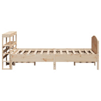 Letto senza Materasso 135x190 cm in Legno Massello di Pino 3306234